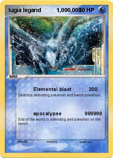 Pokemon lugia legand          1,000,000