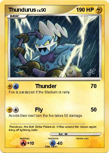 Pokemon Thundurus