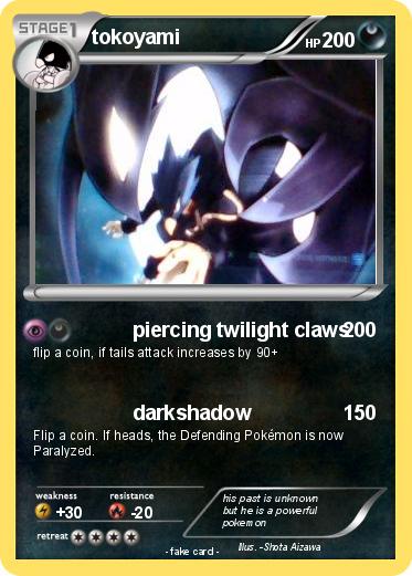 Pokemon tokoyami