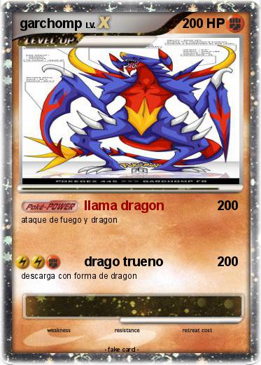 Pokemon garchomp