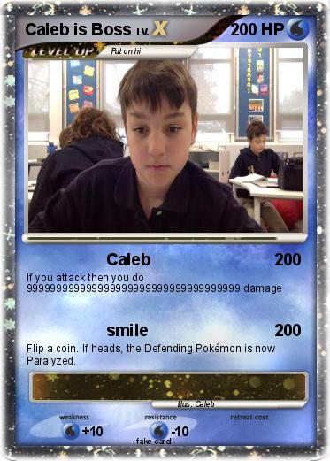 Pokemon Caleb is Boss