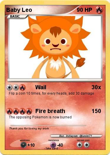 Pokemon Baby Leo