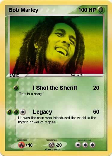 Pokemon Bob Marley