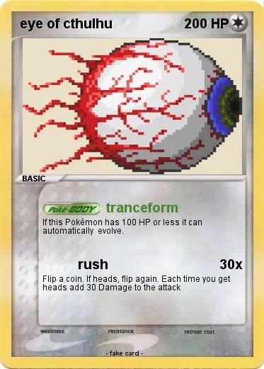 Pokemon eye of cthulhu