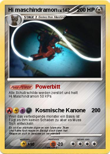 Pokemon Hi maschindramon