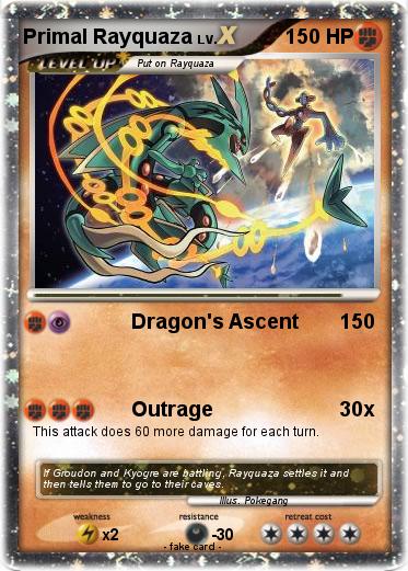Pokemon Primal Rayquaza