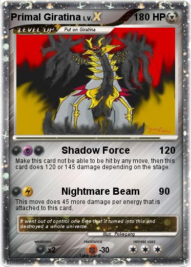 Pokemon Primal Giratina
