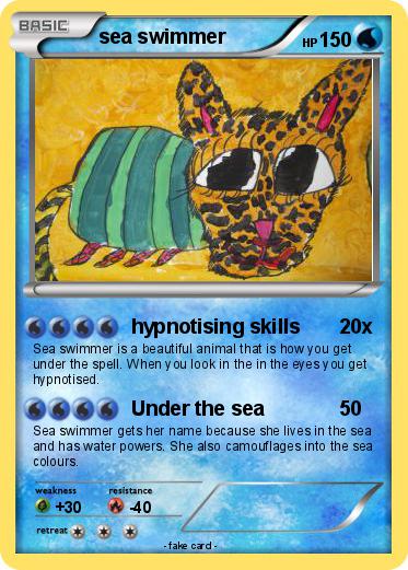 Pokemon sea swimmer