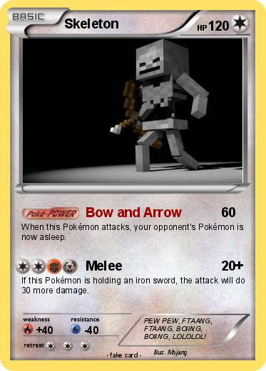 Pokemon Skeleton