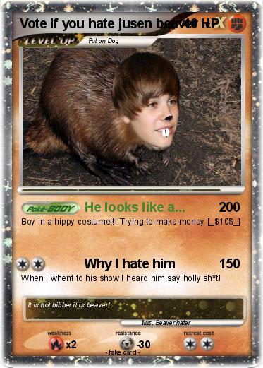 Pokemon Vote if you hate jusen beaver