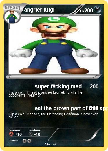 Pokemon angrier luigi