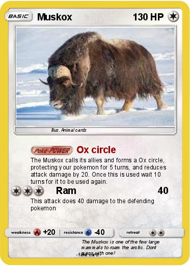 Pokemon Muskox