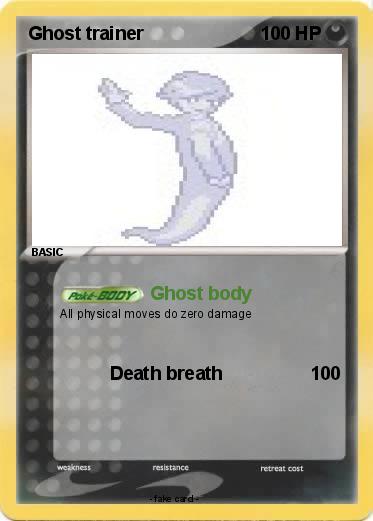 Pokemon Ghost trainer