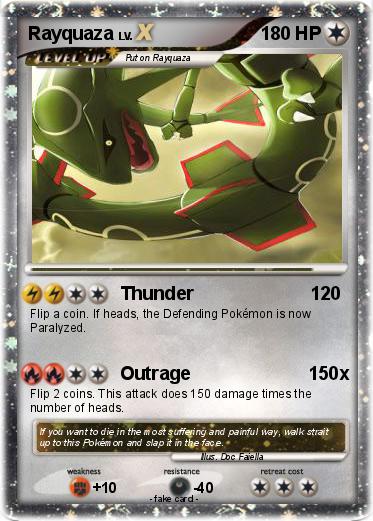 Pokemon Rayquaza