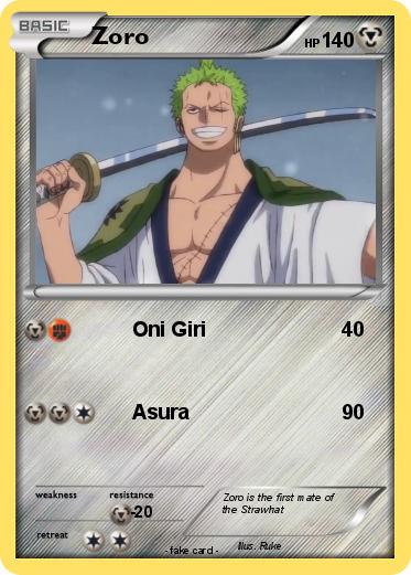 Pokemon Zoro