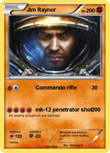 Pokemon Jim Raynor