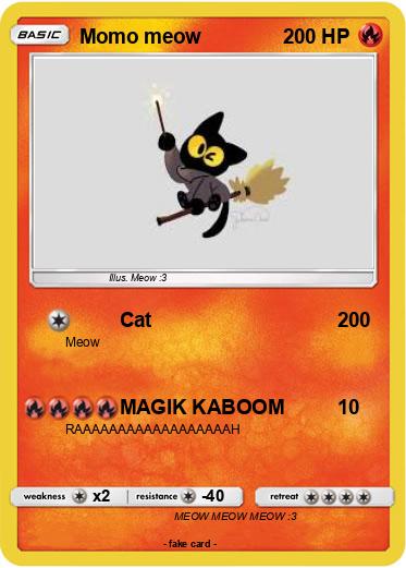 Pokemon Momo meow