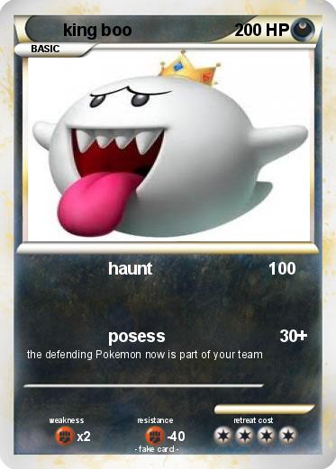 Pokemon king boo