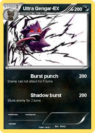 Pokemon Ultra Gengar-EX