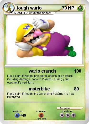 Pokemon tough wario