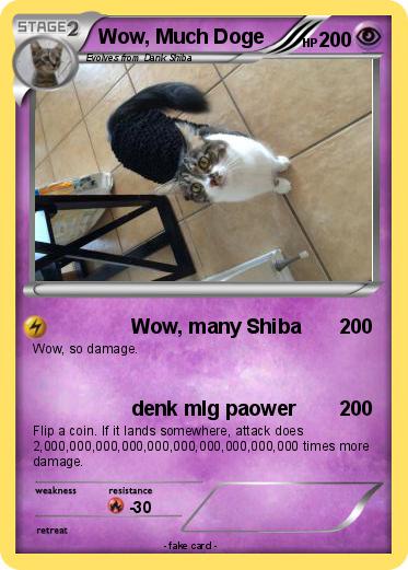 Pokemon Wow, Much Doge