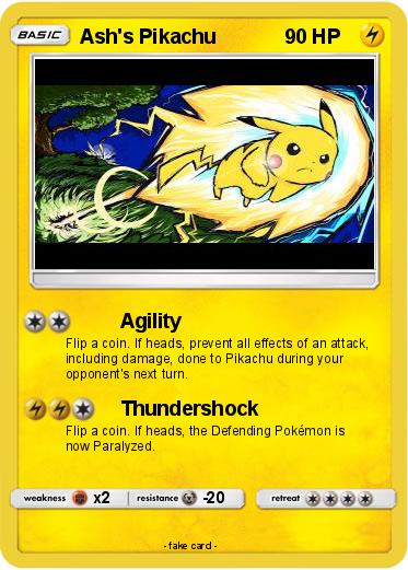 Pokemon Ash's Pikachu