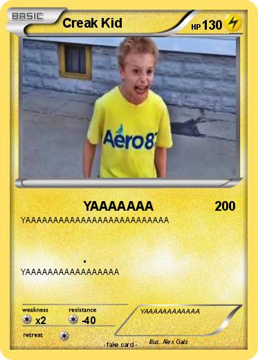 Pokemon Creak Kid