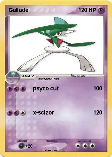Pokemon Gallade