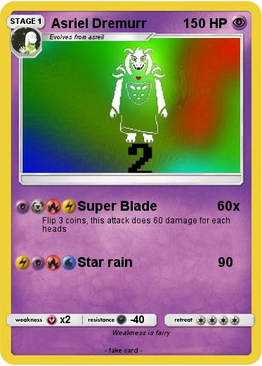 Pokemon Asriel Dremurr