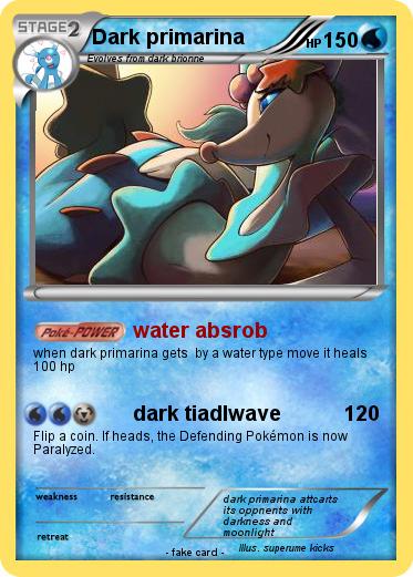 Pokemon Dark primarina