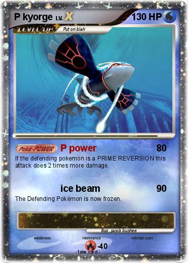 Pokemon P kyorge