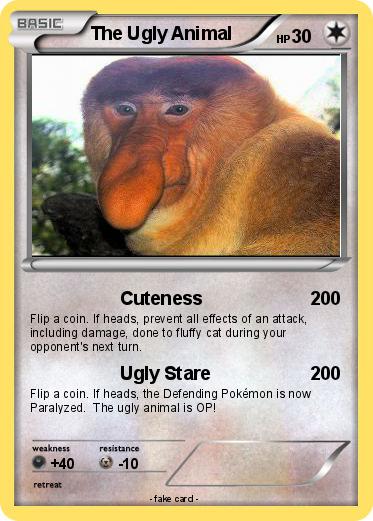 Pokemon The Ugly Animal