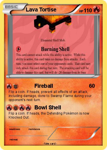 Pokemon Lava Tortise