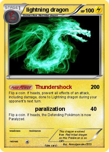 Pokemon lightning dragon