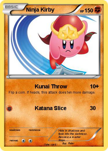 Pokemon Ninja Kirby