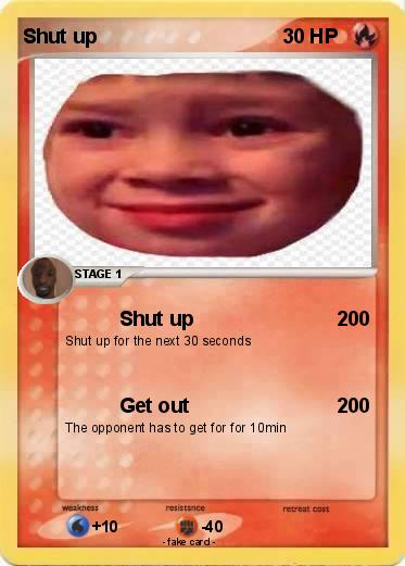 Pokemon Shut up