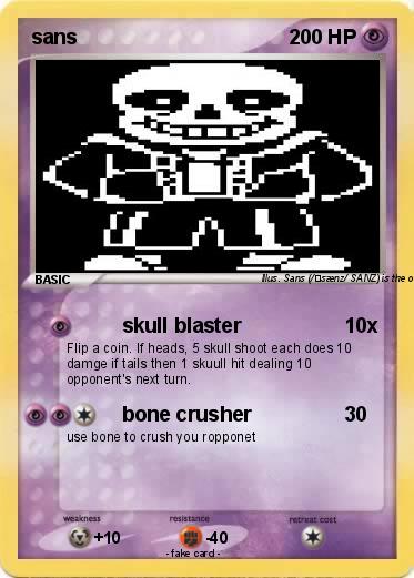 Pokemon sans