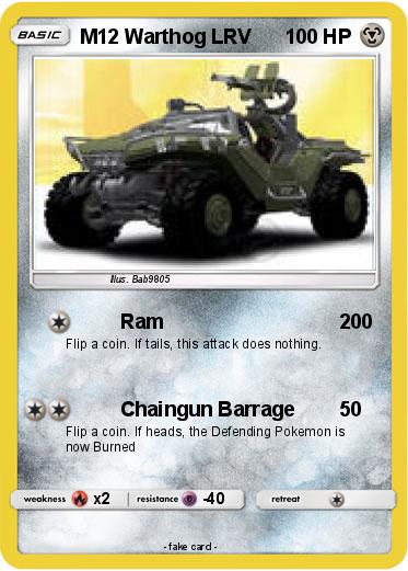 Pokemon M12 Warthog LRV