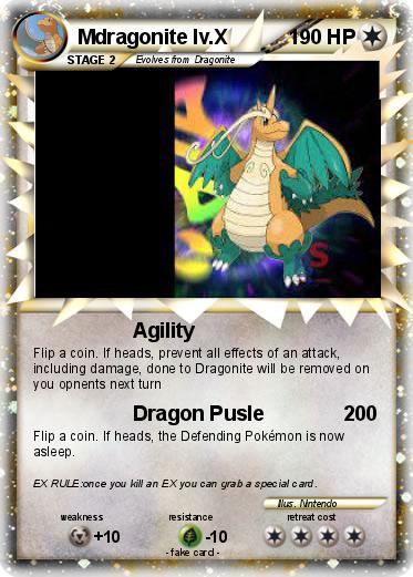 Pokemon Mdragonite lv.X