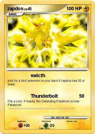 Pokemon zapdos