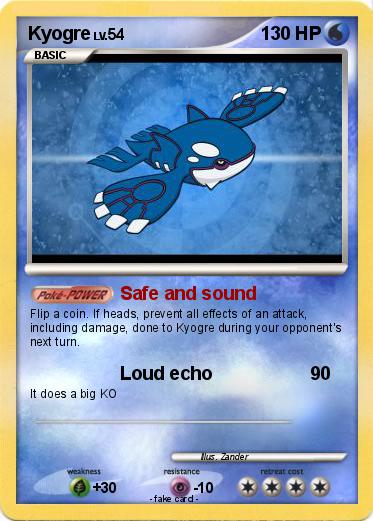 Pokemon Kyogre