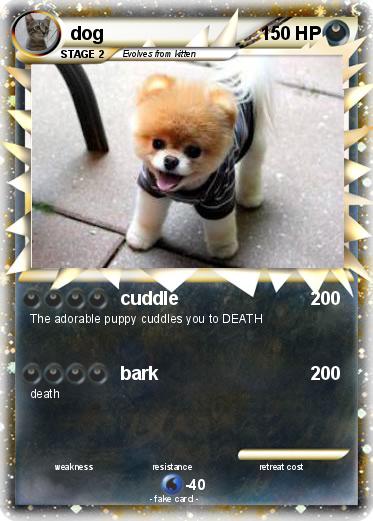 Pokemon dog