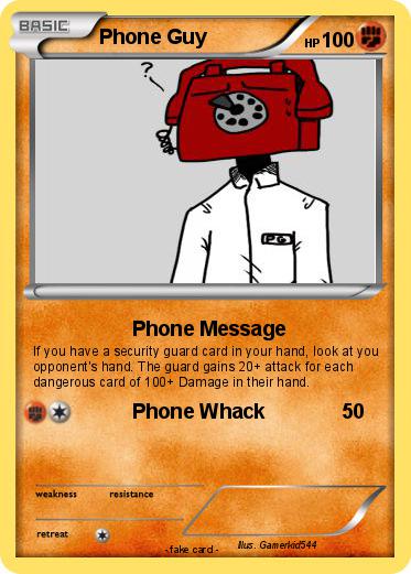 Pokemon Phone Guy