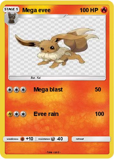 Pokemon Mega evee