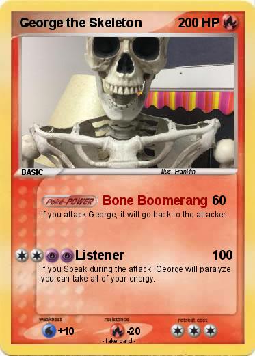 Pokemon George the Skeleton