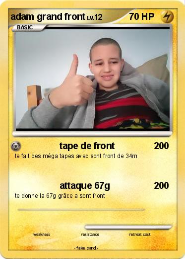 Pokemon adam grand front