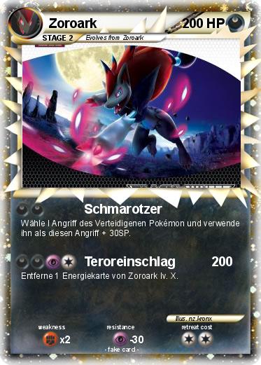 Pokemon Zoroark