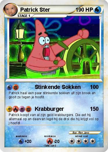 Pokemon Patrick Ster