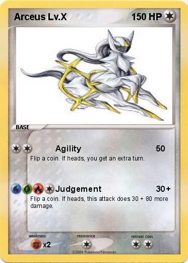 Pokemon Arceus Lv.X