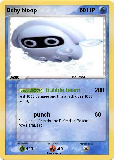 Pokemon Baby bloop